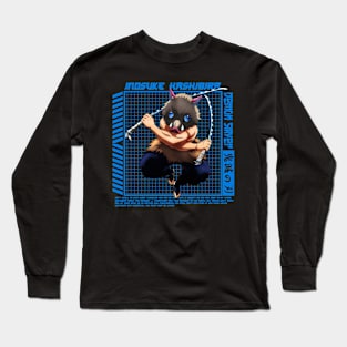 Inosuke Hashibara - kimetsu no yaiba Long Sleeve T-Shirt